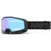 100% Okan Snow Goggle - HiPER Mirror Lens - Essential Black / Pink - Turquoise