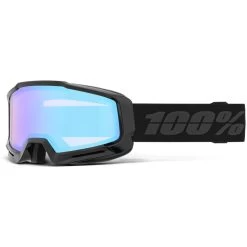 100% Okan Snow Goggle - HiPER Mirror Lens - Essential Black / Pink - Turquoise