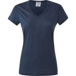 Bergans Bloom Wool Lady Tee - Navy Melange