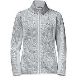 Jack Wolfskin Forest Leaf Women Jacket - Grey Haze
