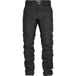 FJÄLLRÄVEN Fjällräven Abisko Lite Trekking Zip-Off Trousers - Long - Dark Grey/black