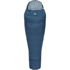Mountain Equipment Lunar Micro Regular Sleeping Bag ME-004655 - Zip Left - Denim Blue