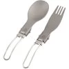 Robens Folding Alloy Cutlery Set - Silver