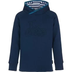 Elkline RADSTREIFEN Kids' Hoodie - Blueshadow