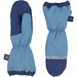Finkid PAKKANEN Kids Mittens - Dove/navy