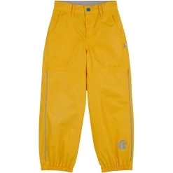 Finkid PIKSA PLUS Kids Outdoor Rain Pants - Yellow