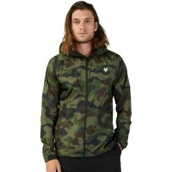 Fox Racing FOX Head Camo Windbreaker Men - Green Camo