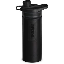 Grayl GeoPress Purifier Bottle With Water Filter - 710ml - Covert Black