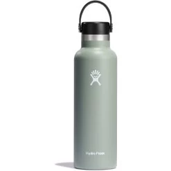 Hydro Flask 21 Oz Standard Mouth Insulated Bottle + Flex Cap - 621ml - Agave
