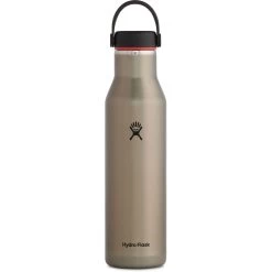 Hydro Flask 21oz Lightweight Standard Mouth Insulated Bottle + Flex Cap - 621ml - Slate