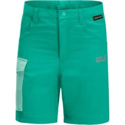 Jack Wolfskin Active Shorts Kids - Deep Mint