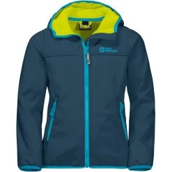 Jack Wolfskin Fourwinds Jacket Kids - Dark Sea