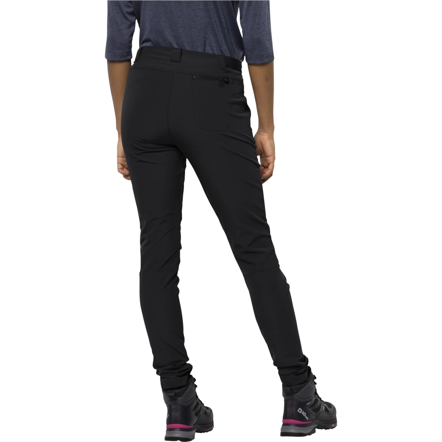 Jack Wolfskin Geigelstein Slim Pants Women - Black - Image 2