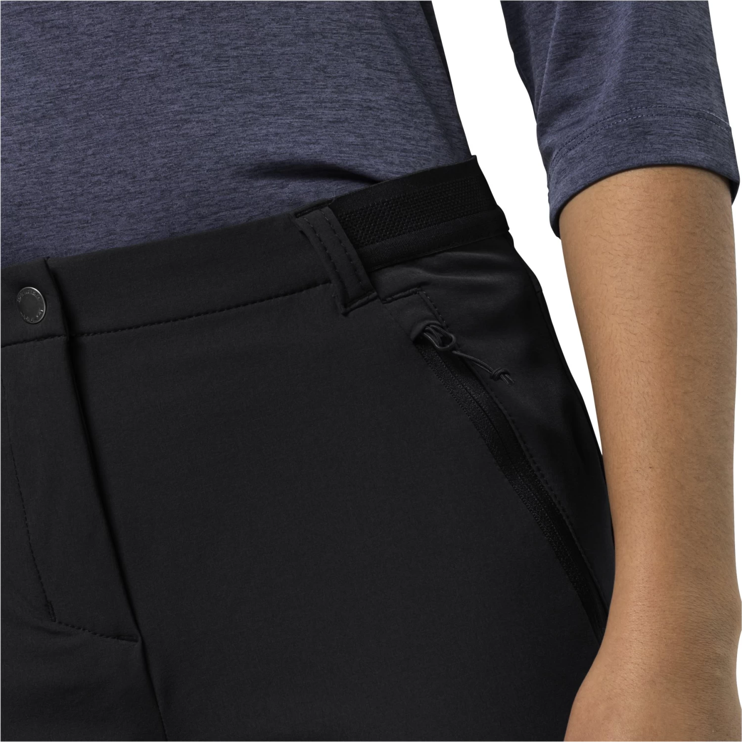 Jack Wolfskin Geigelstein Slim Pants Women - Black - Image 4