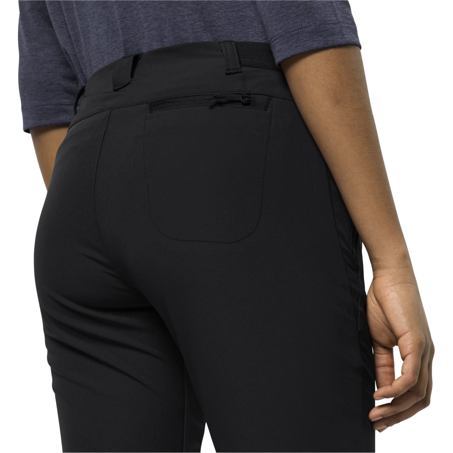 Jack Wolfskin Geigelstein Slim Pants Women - Black - Image 5