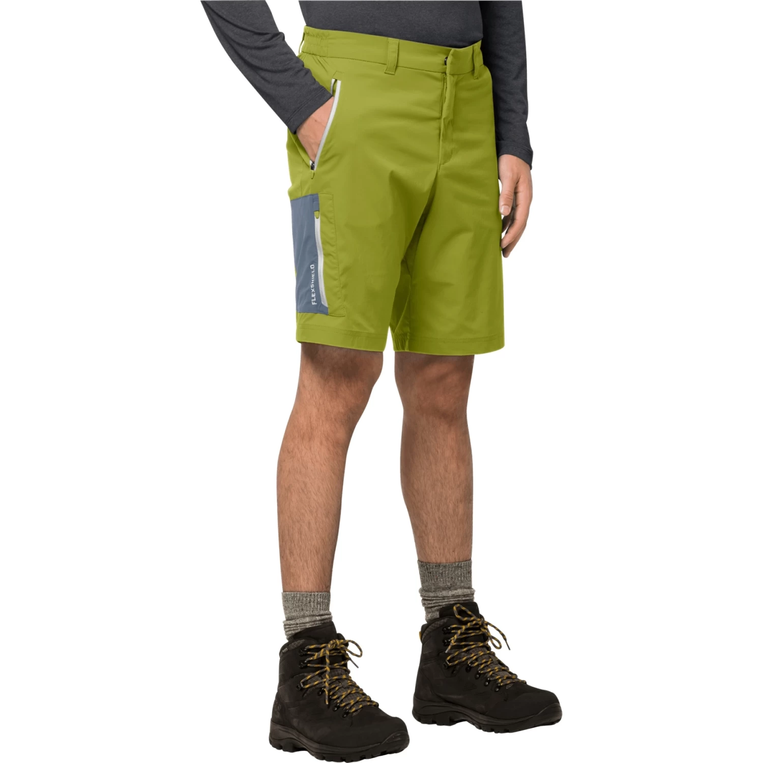 Jack Wolfskin Overland Shorts Men - Golden Cypress - Image 2