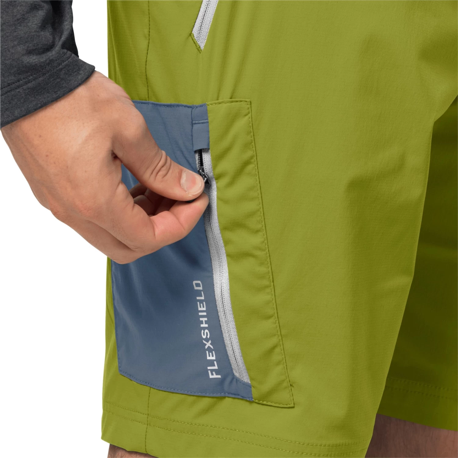 Jack Wolfskin Overland Shorts Men - Golden Cypress - Image 5