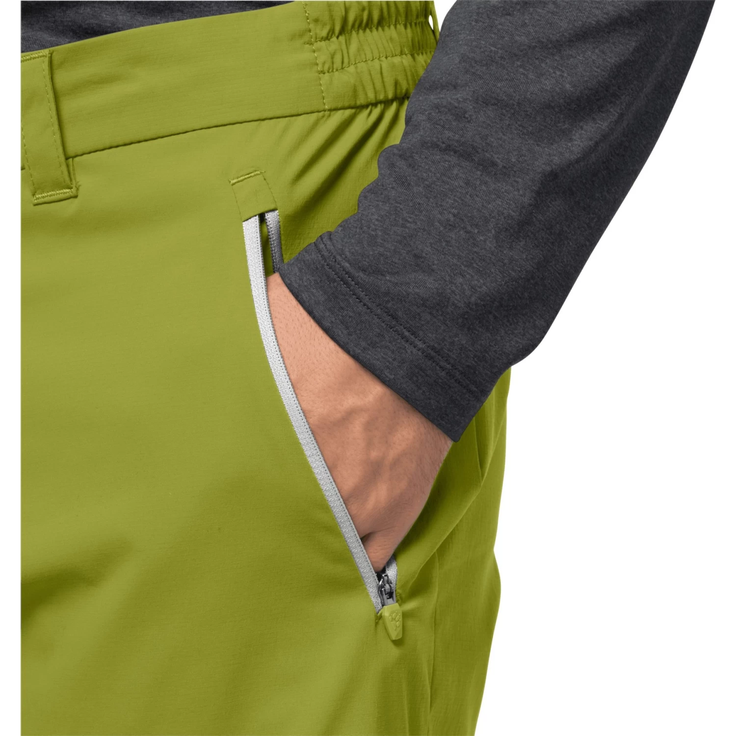 Jack Wolfskin Overland Shorts Men - Golden Cypress - Image 6