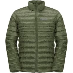 Jack Wolfskin Pack & Go Down Jacket Men - Greenwood
