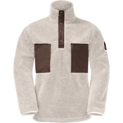 Jack Wolfskin Pank Snap Men - Winter Pearl