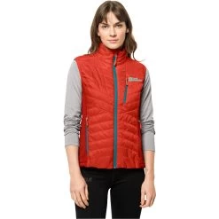 Jack Wolfskin Routeburn Pro Ins Vest Women - Tango Orange