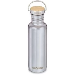 Klean Kanteen Reflect Bottle With Bamboo Cap 532 Ml - Mirrored Stainless