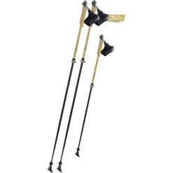 Komperdell Bayamo Vario Carbon Nordic Walking Poles (Pair) - Bamboo