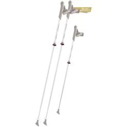 Komperdell Sarma Powerlock Nordic Walking Poles (Pair) - White