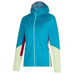 La Sportiva Cosmic Hoody Women - Crystal/Celadon