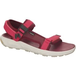 Lizard Footwear Super Trek Woman's Sandal - Zinfandel Red/virtual Pink