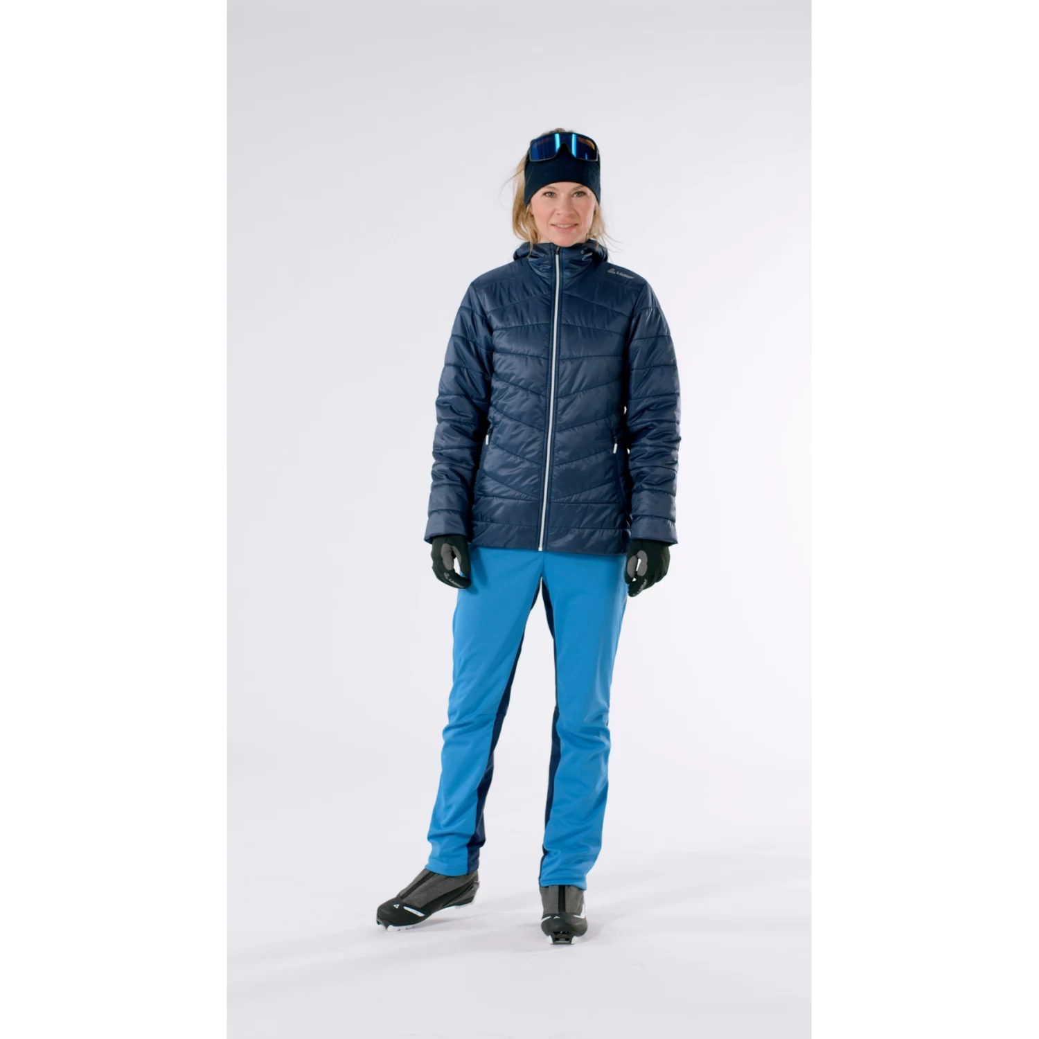 Loeffler Löffler Elegance 2.0 Windstopper Light Women's Pants - Black 990 - Image 3