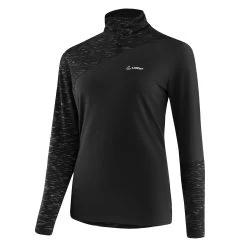 Loeffler Löffler Starlit Transtex Women's Turtleneck - Black 990