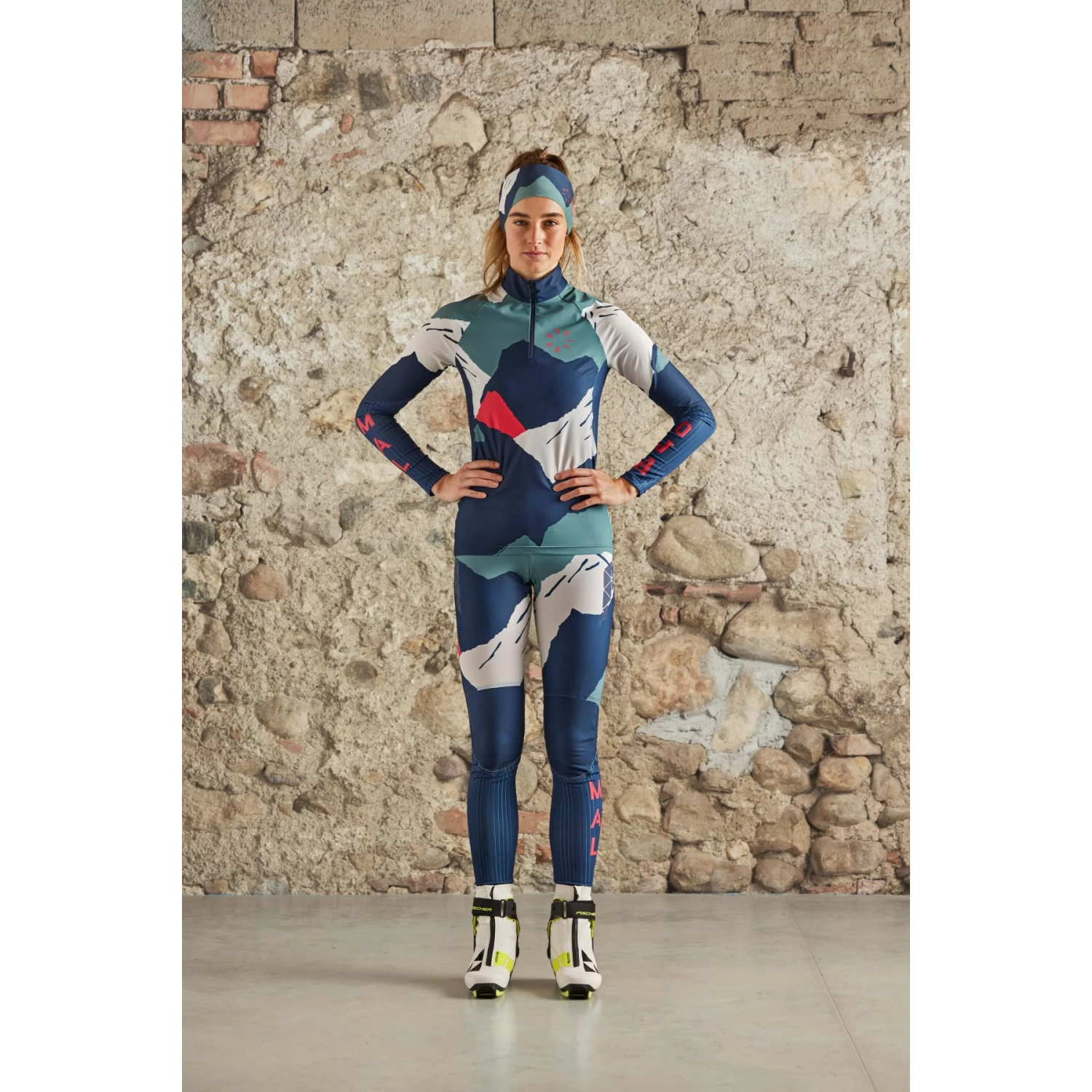 Maloja LohblüteM. Nordic Race Aero Women's Shirt - Midnight Mountain Glow 8809 - Image 7