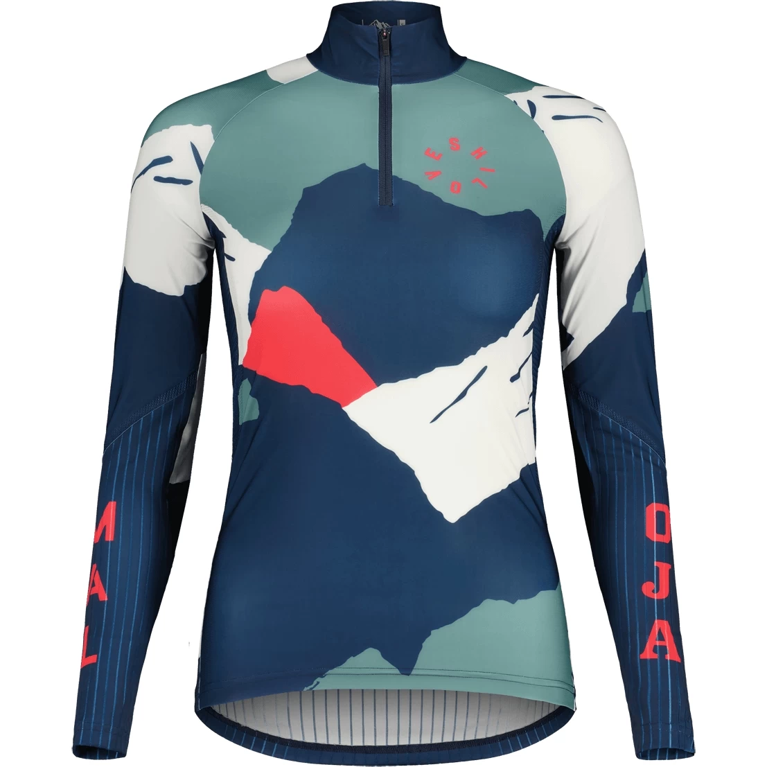 Maloja LohblüteM. Nordic Race Aero Women's Shirt - Midnight Mountain Glow 8809