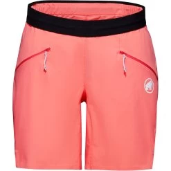 Mammut Aenergy Light Softshell Shorts Women - Salmon