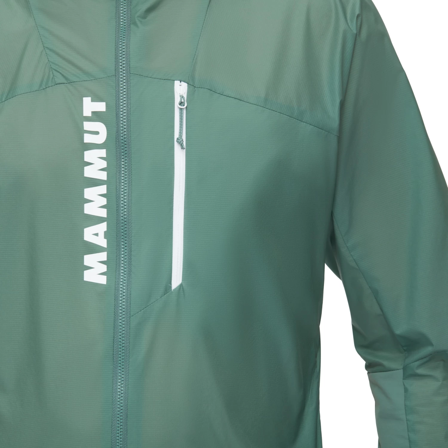 Mammut Aenergy Windbreaker Hooded Jacket Men 1012-00580 - Dark Jade - Image 5