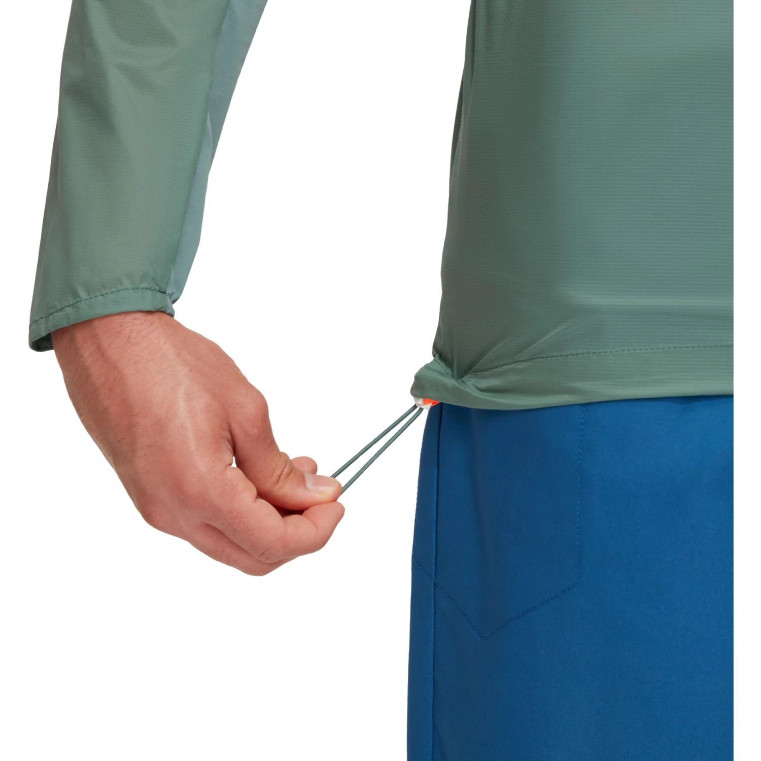 Mammut Aenergy Windbreaker Hooded Jacket Men 1012-00580 - Dark Jade - Image 6