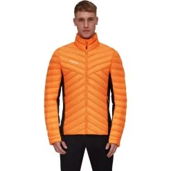 Mammut Albula Insulated Hybrid Jacket Men - Tangerine-black
