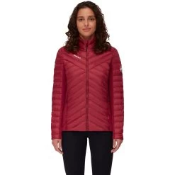 Mammut Albula Insulated Hybrid Jacket Women - Blood Red
