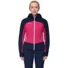 Mammut Taiss Insulated Hybrid Hooded Jacket Women - Pink-marine