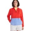Marmot Campana Anorak Women - Victory Red/getaway Blue