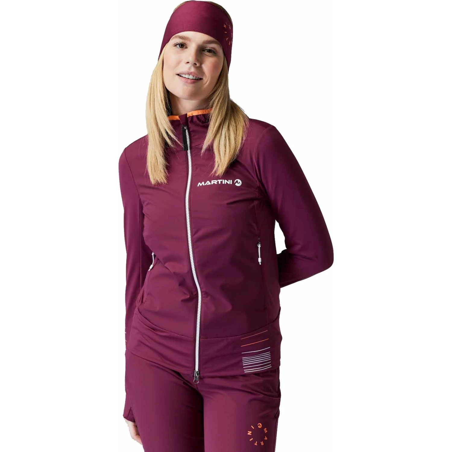 Martini Sportswear Majella Women's Hybrid Jacket - Plume/black - Image 3