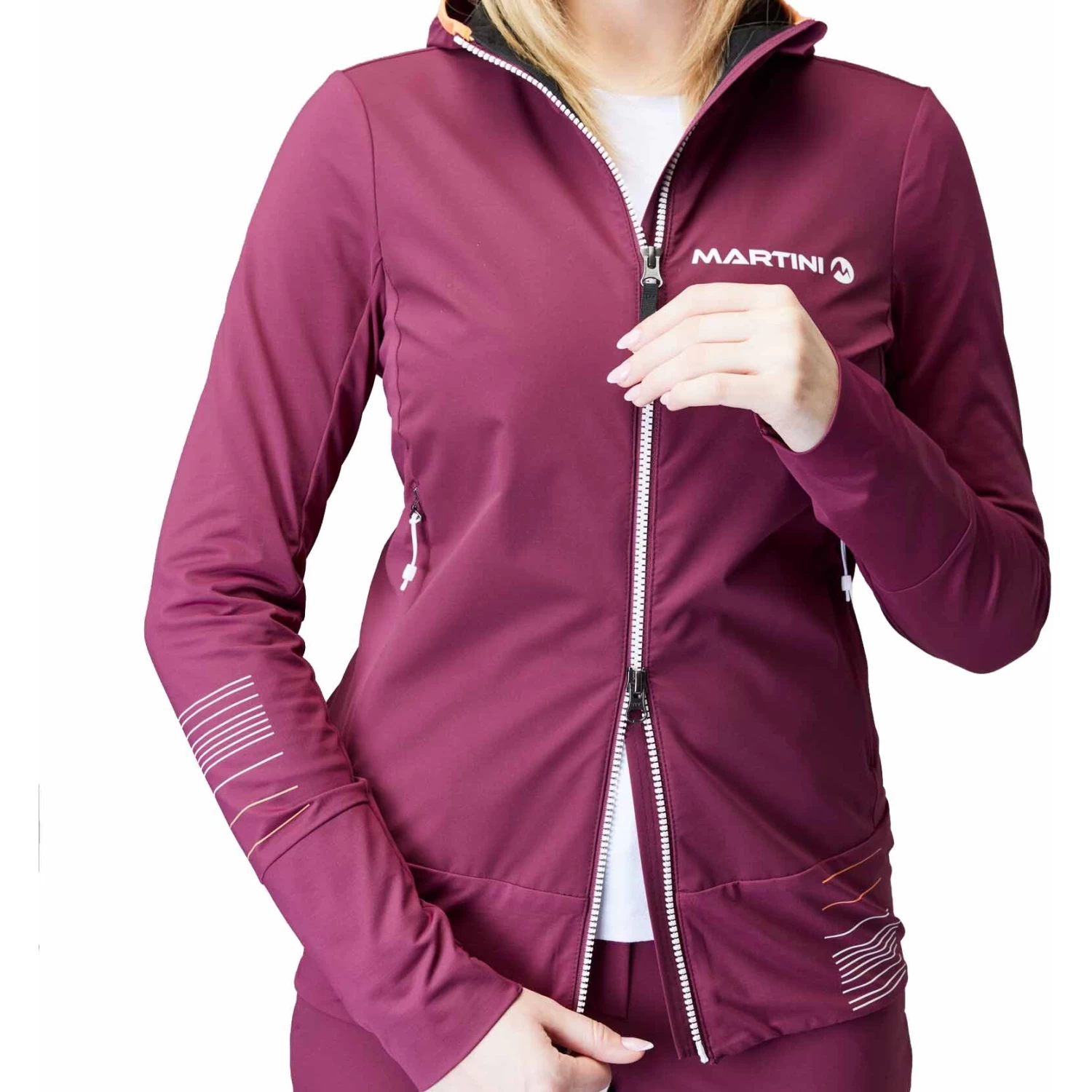 Martini Sportswear Majella Women's Hybrid Jacket - Plume/black - Image 4