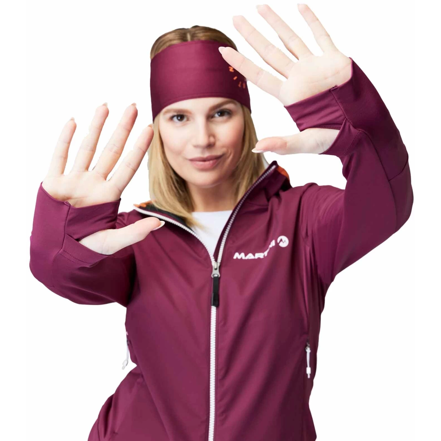 Martini Sportswear Majella Women's Hybrid Jacket - Plume/black - Image 8