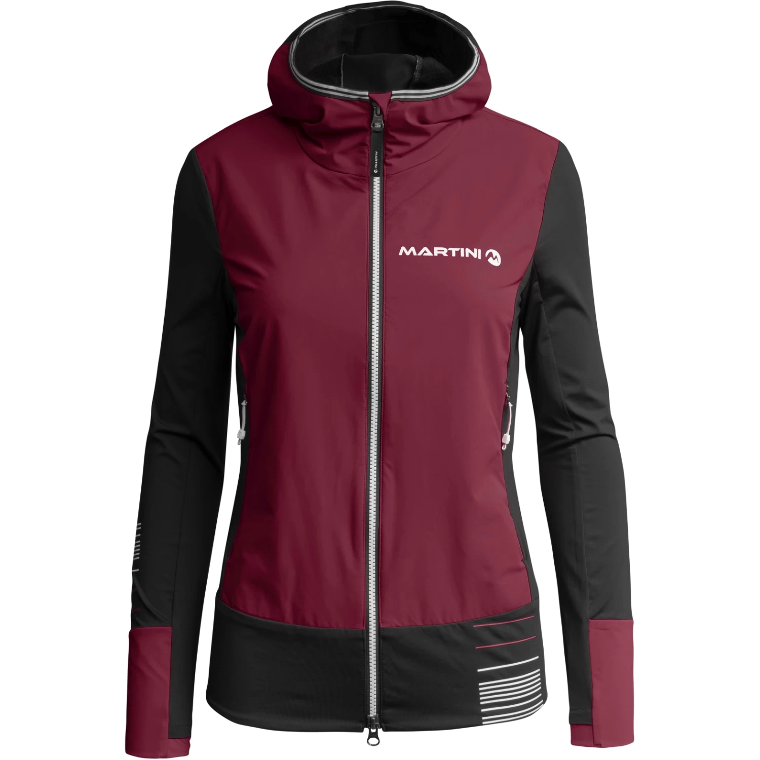Martini Sportswear Majella Women's Hybrid Jacket - Plume/black