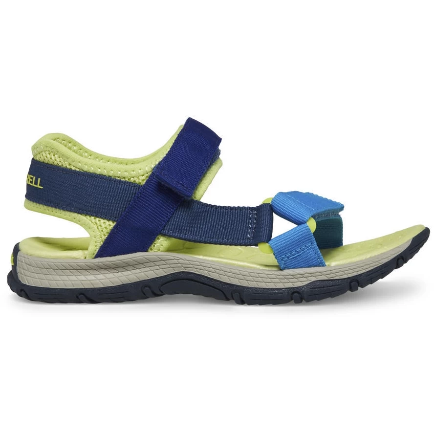 Merrell Kahuna Web Kid's Sandals - Blue/navy/lime