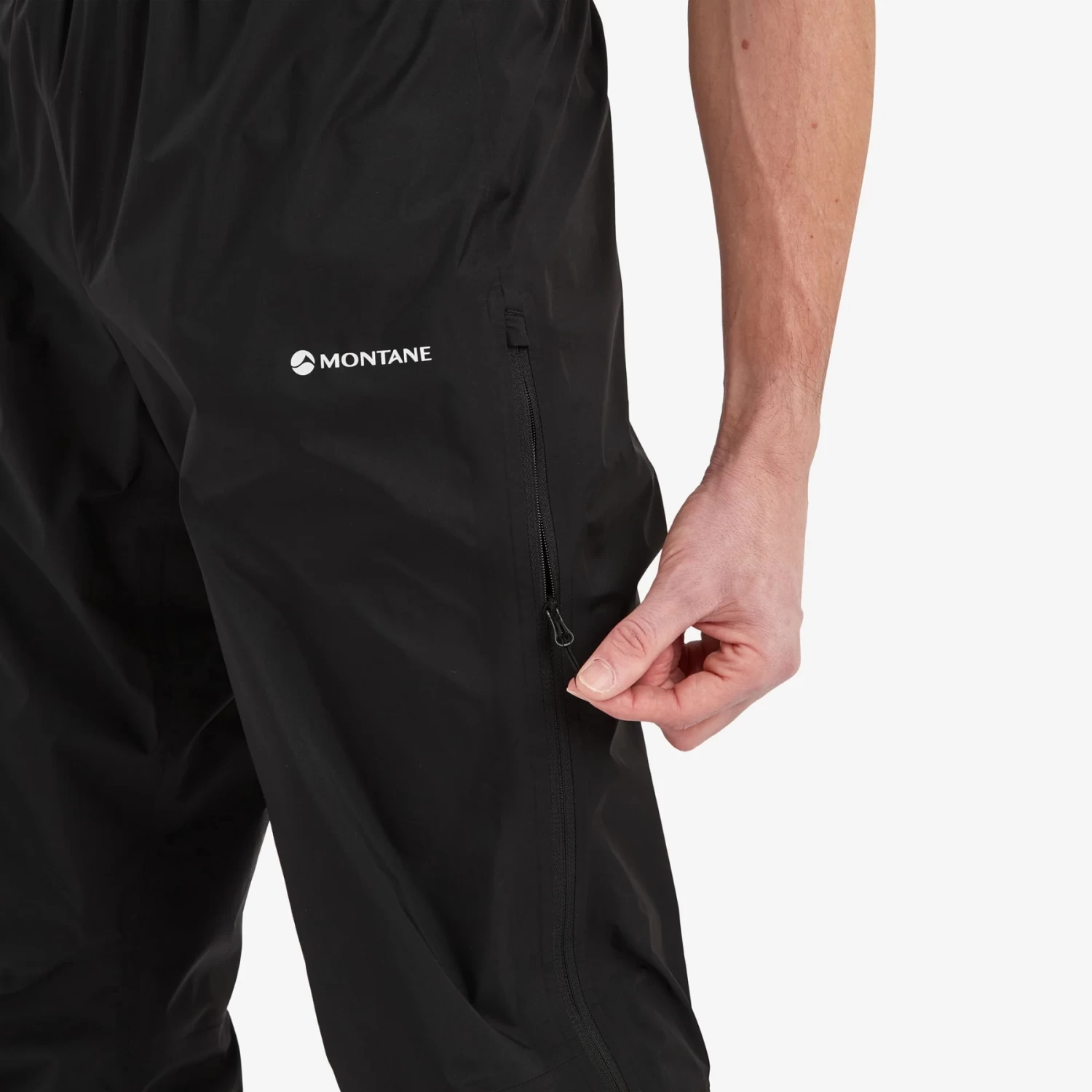 Montane Spirit Lite Waterproof Trousers - Short - Black - Image 6