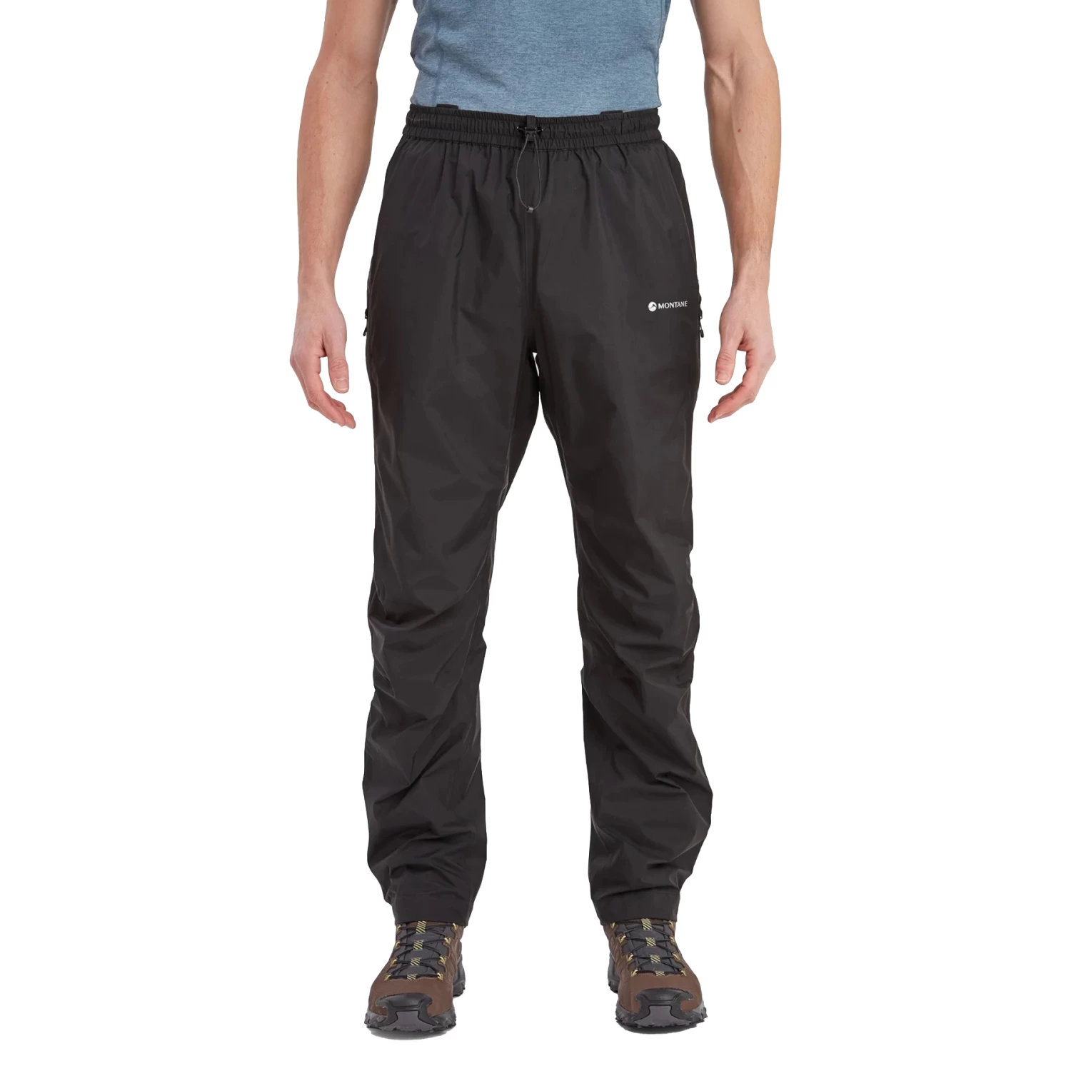 Montane Spirit Lite Waterproof Trousers - Short - Black