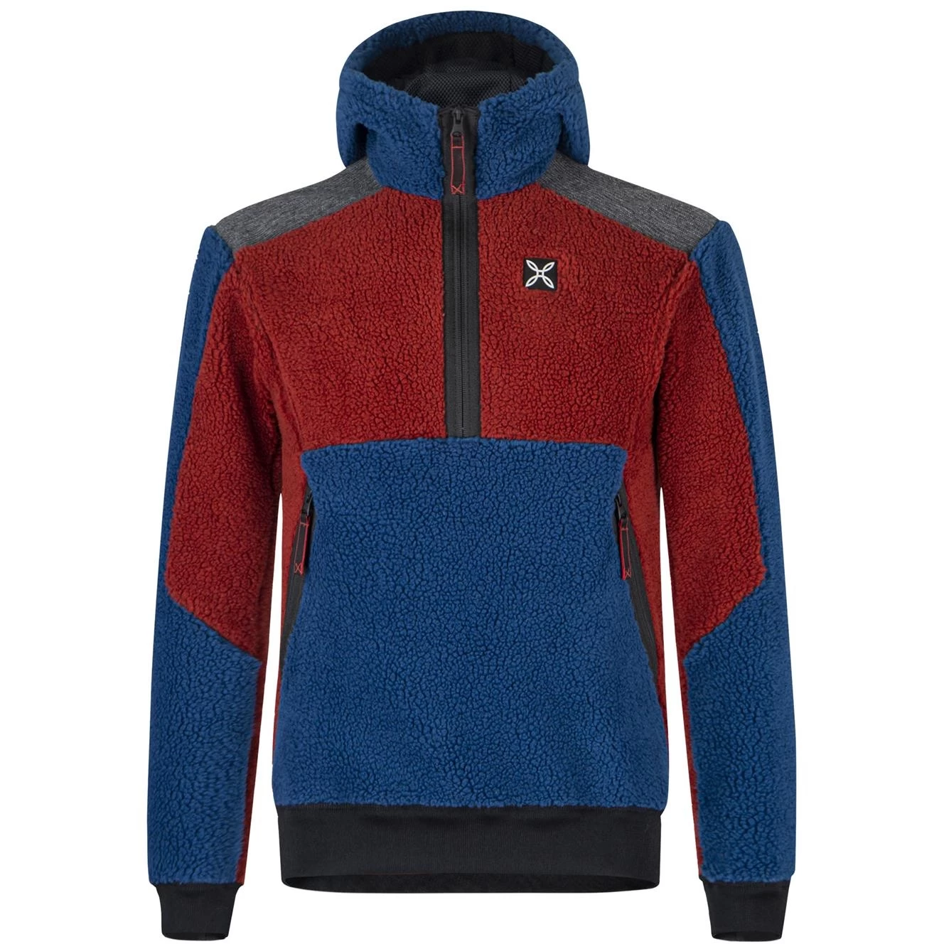 Montura N. Maglia Hoodie - Tobacco/deep Blue 6187