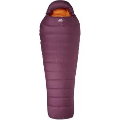 Mountain Equipment Classic Eco 750 Regular Womens Sleeping Bag ME-006761 - Zip Right - Raisin